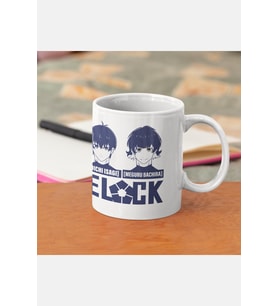 Blue Lock Face Kupa Bardak (Beyaz)