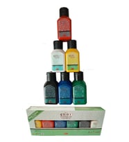 Parmak Boyası 6 Renk 75 ml 1 Paket 6 Lı Parmak Boya Anasınıfı Okul Öncesi Kreş Etkinlik (Çok Renkli)
