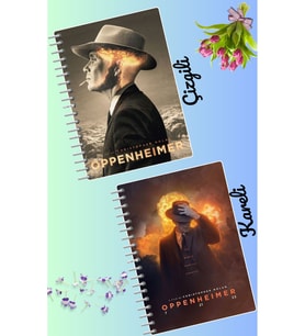 Oppenheimer defter seti 2 adet A4 boyutu 21*30 çizgili + kareli 60 syf