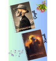 Oppenheimer defter seti 2 adet A4 boyutu 21*30 çizgili + kareli 60 syf