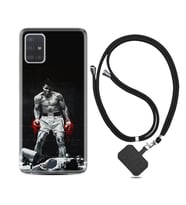 Samsung a71 A72 A73 A7 A9 2018 C7 C9 Kılıf Boyun Askılı Silikon Moon Baloon 1369