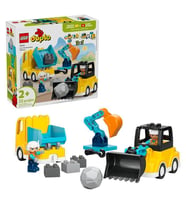 LEGO DUPLO Kasabası 3'ü 1 Arada İnşaat Araçları 10475
