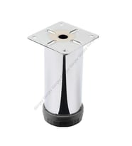 Metal Mobilya Ayağı Krom Çap 42mm - 10cm (4 Adet)