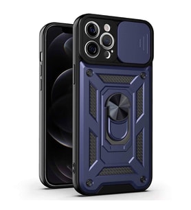 Microsonic Apple iPhone 12 Pro Max Kılıf Impact Resistant Lacivert