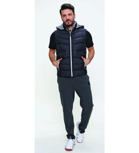 UHLSPORT SİYAH ERKEK YELEK