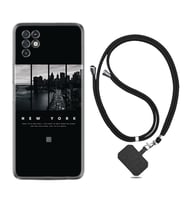 INFINIX Note 11 Pro Note 10 Hot 9 Play Kılıf Boyun Askılı Silikon New York 1612
