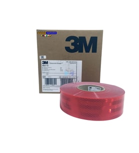 3M 983 Kırmızı Petekli Reflektif Şerit Bant 55 mm x 50 mt (Standart)