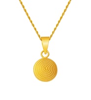 Beypazarı 14 Ayar Altın Kolye 1.5cm Çaplı