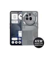 Nothing Phone (3a) Pro 256 GB 12 GB Ram Gri (Nothing Türkiye Garantili)