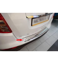 Chevrolet Trax Uyumlu Krom Arka Tampon Eşiği 2011 Üzeri