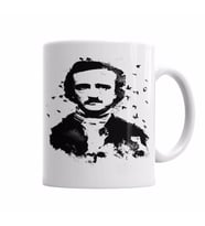 Edgar Allan Poe Kupa Bardak Porselen