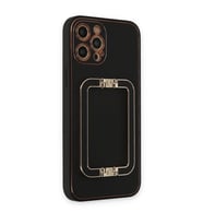 İphone 12 Pro Max Kılıf Co Elit Kapak - Siyah