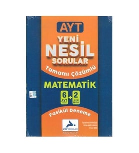 Paraf Yayınları Yeni Nesil Ayt 6+2 Tamamı Çözümlü Matematik Denemesi