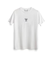  Animal Koala Dijital Baskılı Beyaz Tshirt