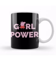 Peppa Pig Girl Power Kupa Bardak Porselen