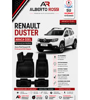 RENAULT DUSTER Mild hybrid 4x4 2024 - 2026 Araca Özel Kauçuk 3D Profesyonel Oto Paspası