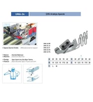Çift Arabiye Aparatı 20x10mm / UMA-34