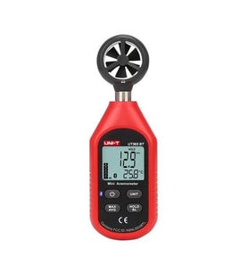 Unit UT363BT Bluetooth Bağlantılı Mini Anemometre