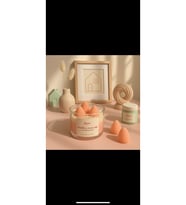 Candles Strawberry Cupcake Çilekli Mum Aromaterapi Vanilya Kokulu Hediyelik Pembe