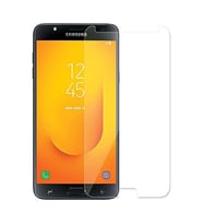Samsung Galaxy J7 Duo Uyumlu Ekran Koruyucu Screen Protector Tempered Glass Kristal Netliğinde %100 HD Görüntü, Yüksek Kalite Kırılmaz Temperli Cam (Şeffaf)