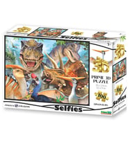 Prime 3D - Dinozor Selfie 100 Parça Puzzle 10602
