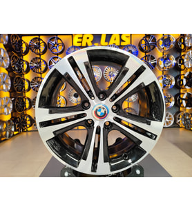 4 Adet BMW ORIJINAL 7.5*17 5*120 ET37 72.6 BACK MACK JANT REVİZE EDİLMİŞ (Takım)
