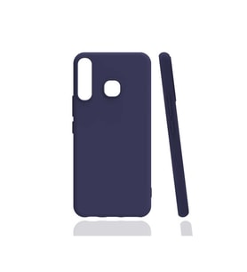 Infinix Note 8 Uyumlu Kılıf Zore Biye Silikon (Lacivert)