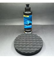 PASTA CİLA SETİ EPOKSİ PARLATMA POLİSAJ SETİ MIRKA 3 BİTİRME PASTASI  250 ML YUMUŞAK PED 150 X 25 MM