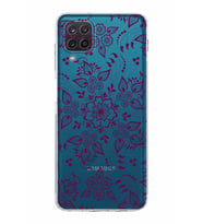 Samsung Galaxy A12  Kamera Korumalı  Kapak Nostalji Desen Tasarımlı  Şeffaf Kılıf