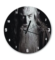 Cakatablo Yüzüklerin Efendisi Gandalf Duvar Saati