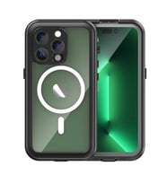 Lexroo iPhone 14 Pro Kılıf 1-1 Su Geçirmez Kılıf - Siyah