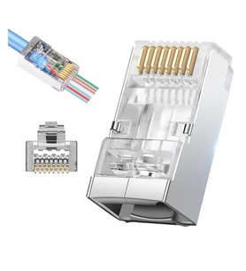 PM-25747 EZ-RJ45 Açık Uçlu Soket Plug Yeni Nesil Cat6 - Cat7 8P/8C Tekli