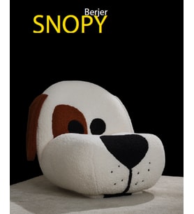 Most Snopy Karakter Berjer 1. Sınıf Teddy Kumaş Gürgen Ağaç (Evinize Teslim) (Beyaz - Kahverengi)