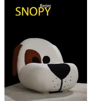 Most Snopy Karakter Berjer 1. Sınıf Teddy Kumaş Gürgen Ağaç (Evinize Teslim) (Beyaz - Kahverengi)