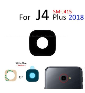 Tkgz Samsung Galaxy J4 PLUS Arka Kamera Camı Lens Yapışkanlı