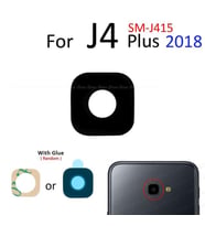 Tkgz Samsung Galaxy J4 PLUS Arka Kamera Camı Lens Yapışkanlı