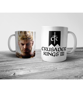 Pixxa Crusader Kings III Kupa Bardak Model 1