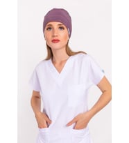 Unisex DüzLeylak Cerrahi Bone Hemşire Doktor Ameliyat Saç Bonesi