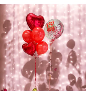 Aşkın Sembolü Kırmızı Balon Buketi