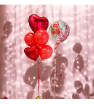 Aşkın Sembolü Kırmızı Balon Buketi