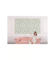 Yesil Dallar Desenli Duvar Kağıdı-5737