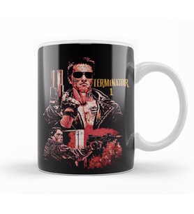Terminator Kupa Bardak Porselen