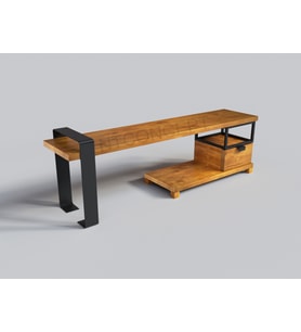 Ntconcept Lue Masif Ahşap Tv Stand