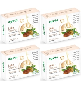 Agarta El Yapımı Doğal Sabun 150GR Leke (4 Lü Set)