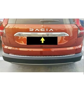 Dacia Jogger Krom Bagaj Çıtası 2021 Ve üzeri Paslanmaz Çelik (Gümüş)