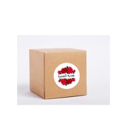 Arapça Umre Hediyesi Etiketi Yuvarlak Sticker Hajj Umre Mat Çıkartma Hediyelik 4 Cm (45 Adet)