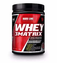HARDLINE WHEY 3MATRIX ÇİLEKLİ 454 GR