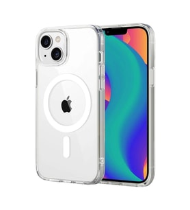 Apple İphone 15 Combo Sert Şeffaf Magsafe Kapak - Şeffaf
