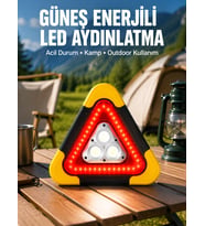 USB Şarjlı Çok Modlu Acil Durum Feneri Yeni Nesil