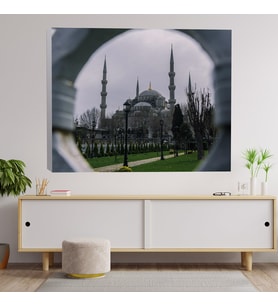 Sultanahmet Temalı Dekoratif Kanvas Tablo 